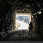 Hike starts in a tunnel...